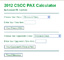 PAX Calculator